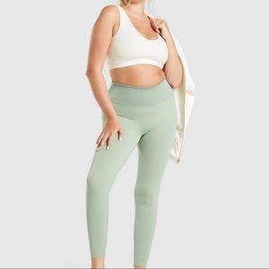 Gymshark x Whitney Simmons leggings - moss green